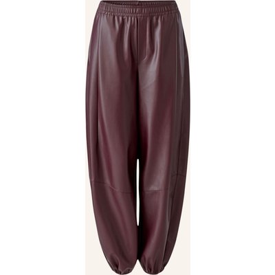Oui Lederhose rot