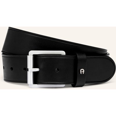 Aigner Ledergürtel Casual schwarz