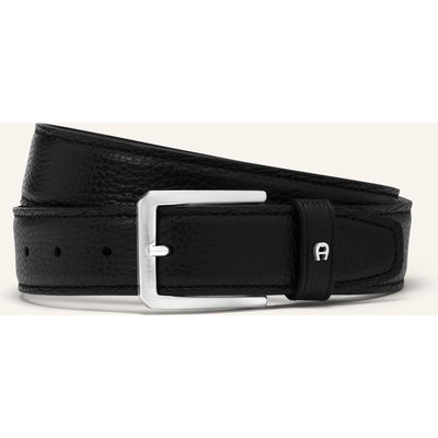 Aigner Ledergürtel Business schwarz