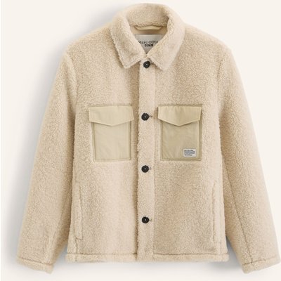 Marc O'polo Denim Teddyfelljacke beige