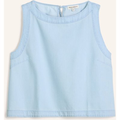 Marc O'polo Blusen-Top Relaxed blau
