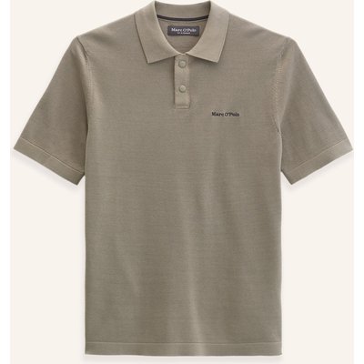 Marc O'polo Strick-Poloshirt braun
