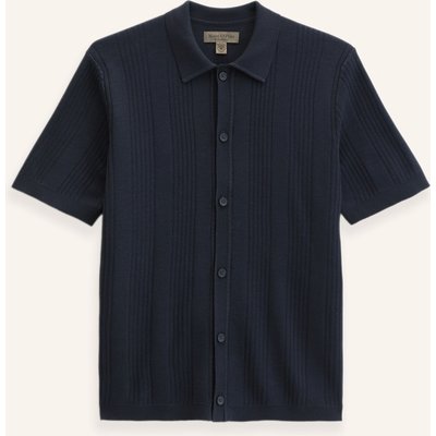 Marc O'polo Strick-Shirt blau