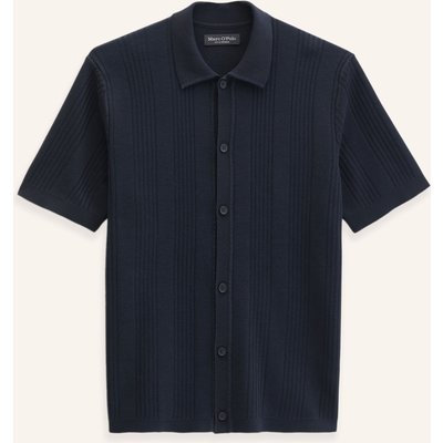 Marc O'polo Strick-Shirt blau