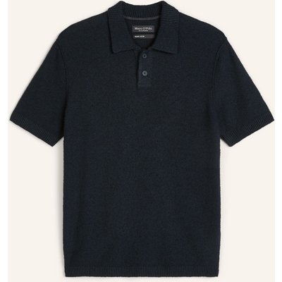 Marc O'polo Bouclé-Poloshirt blau