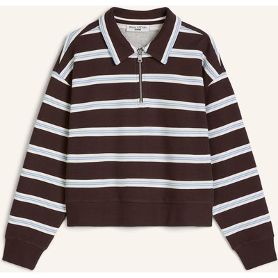 Marc O'polo Denim Polo-Sweatshirt braun