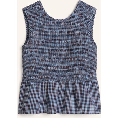 Marc O'polo Denim Peplum-Top blau