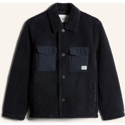 Marc O'polo Denim Teddyfelljacke blau