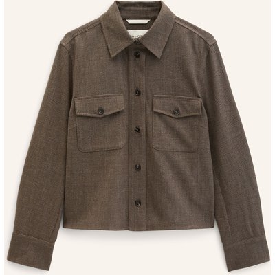 Marc O'polo Flanellhemd braun