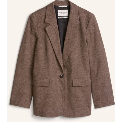 Marc O'polo Glencheck-Blazer Regular braun