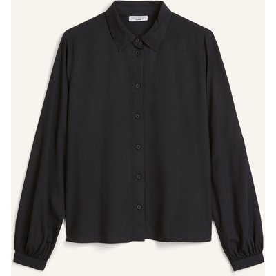 Marc O'polo Denim Viskose-Bluse schwarz