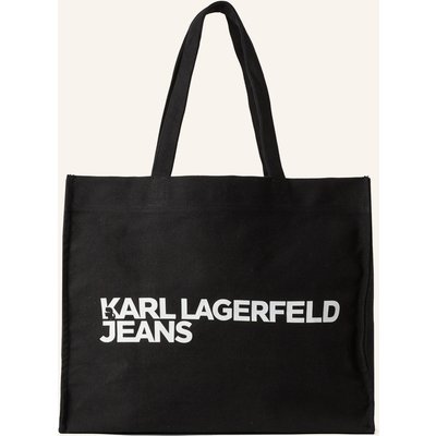 Karl Lagerfeld Jeans Shopper schwarz
