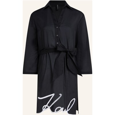 Karl Lagerfeld Strandkleid schwarz