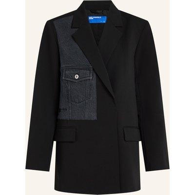 Karl Lagerfeld Jeans Jacke schwarz