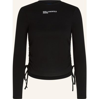 Karl Lagerfeld Jeans Top schwarz