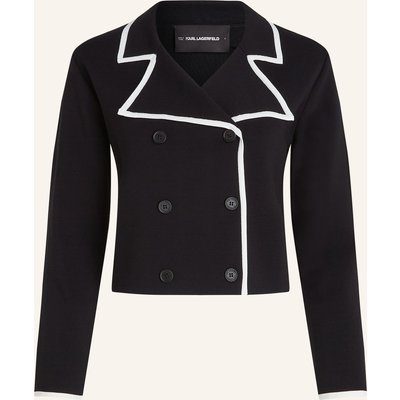 Karl Lagerfeld Strickjacke schwarz