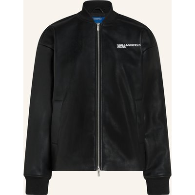 Karl Lagerfeld Jeans Jacke schwarz