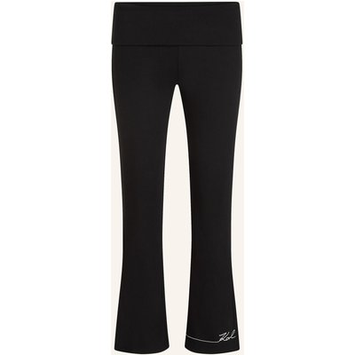 Karl Lagerfeld Hose schwarz