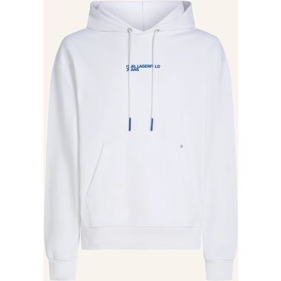 Karl Lagerfeld Jeans Hoodie weiss