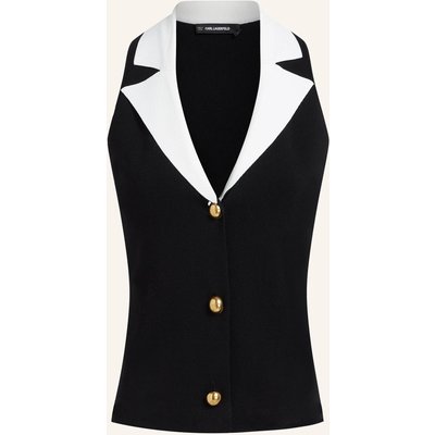 Karl Lagerfeld Top schwarz