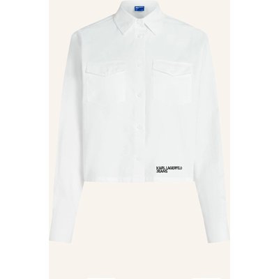 Karl Lagerfeld Jeans Bluse weiss