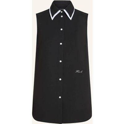 Karl Lagerfeld Bluse schwarz