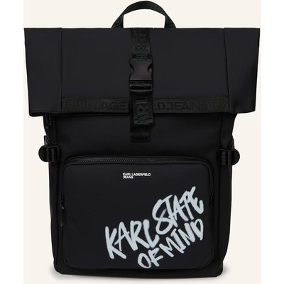 Karl Lagerfeld Jeans Rucksack schwarz