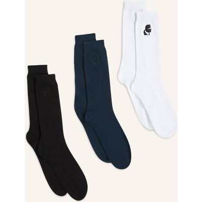 Karl Lagerfeld 3er-Pack Socken blau