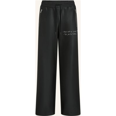 Karl Lagerfeld Jeans Hose schwarz