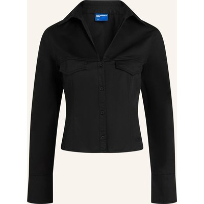 Karl Lagerfeld Jeans Bluse schwarz