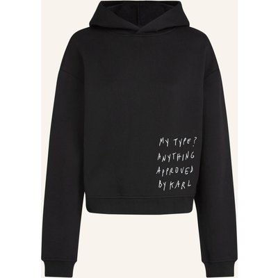 Karl Lagerfeld Jeans Hoodie schwarz