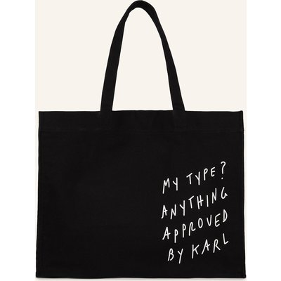 Karl Lagerfeld Jeans Shopper schwarz