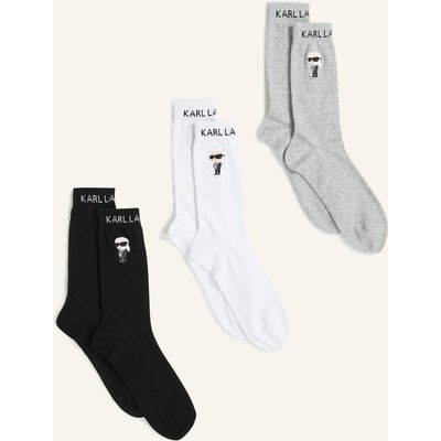 Karl Lagerfeld 3er-Pack Socken schwarz