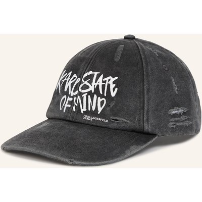 Karl Lagerfeld Jeans Cap schwarz