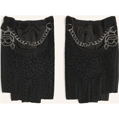 Karl Lagerfeld Handschuhe silber