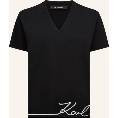 Karl Lagerfeld Top schwarz