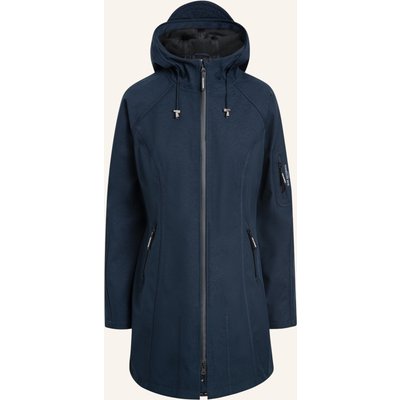 Ilse Jacobsen Softshell-Mantel blau