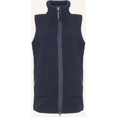 Ilse Jacobsen Longweste bondedpile02 blau