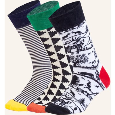 Dillysocks Socken Swiss Outline braun