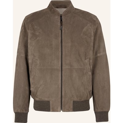Windsor. Lederblouson grau