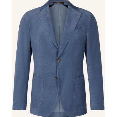 Windsor. Anzugsakko Gio Shaped Fit Aus Cord blau