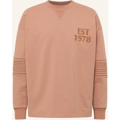 Carlo Colucci Sweatshirt - Clean Capsule Faustini braun