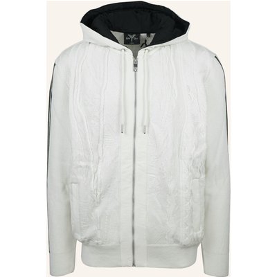 Carlo Colucci Hybrid Strickjacke - Carat 3.0 Fieri weiss