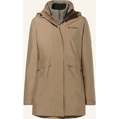 Vaude 2-In-1-Jacke Idriz gruen