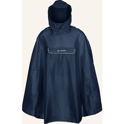 Vaude Regenponcho Valdipino blau