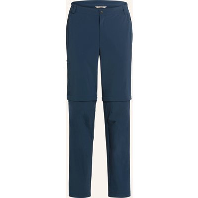 Vaude Zipp-Off-Radhose Yaras Mit Gepolstertem Einsatz blau