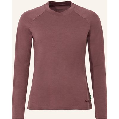 Vaude Funktionsshirt W Essential Wool Shirt rot
