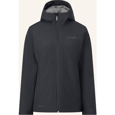 Vaude Outdoor-Jacke W Morkon Wool-Lined Jkt schwarz