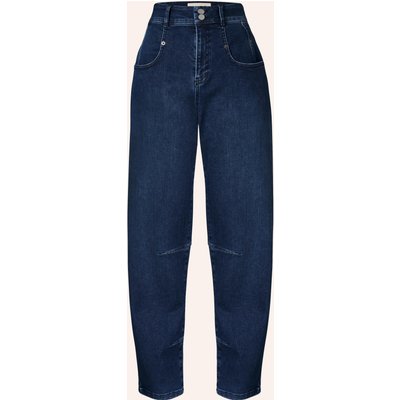 Item m6 Item m6 Pants Long Relaxed Denim High Rise blau