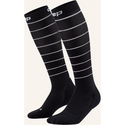 Cep Cep Cep Pro Run Reflective Socks, Tall, 2.0, Men schwarz